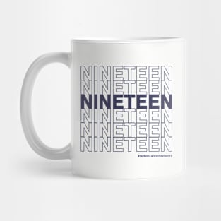 NINETEEN #DoNotCancelStation19 (Navy Text) Mug